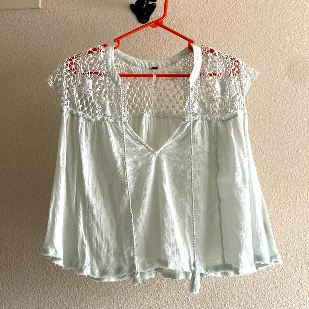 Free people lace top
